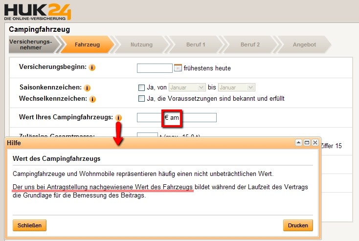 Hilfe Bei Der Ermittlung Des Neuwertes Fur Altes Wohnmobil Wohnmobil Forum Seite 1