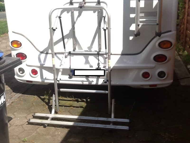 Absenkbarer Fahrradständer, wie anbringen? - Wohnmobil Forum