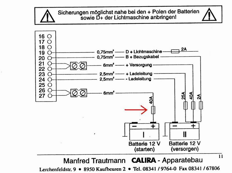 Calira DC protector Calira Batteriewächter calira Trennrelaise Wohnmobil relaise