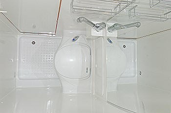 Wohnmobile Wohnwagen Camper Waschbecken Klappwaschbecken weiß Kunststoff 