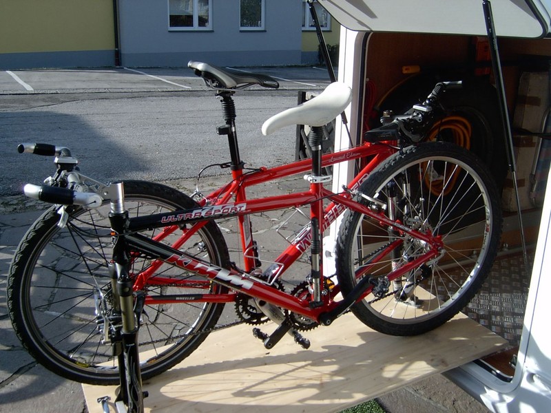 Fahrradträger in der Heckgarage Wohnmobil Forum Seite 1