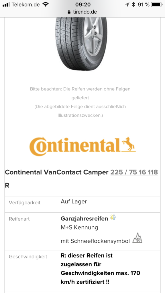 Vanco 1 Camper? Seite Wohnmobil Conti - VanContact 2? FourSeason Forum