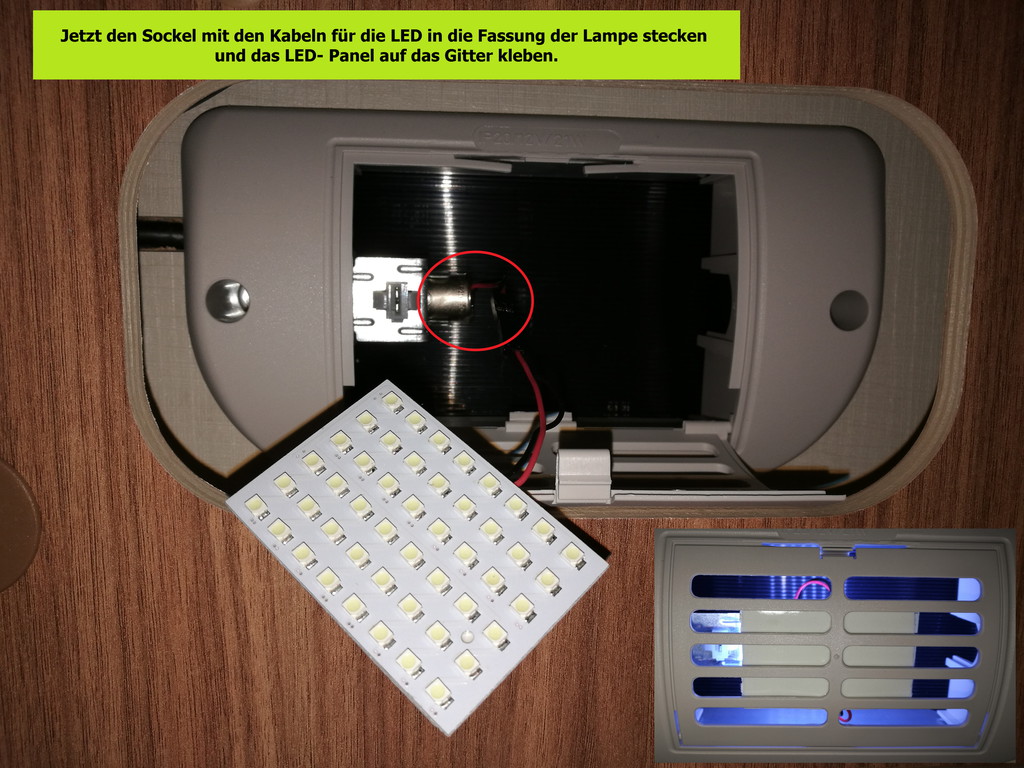 Austausch der Birne an unserer Aussenbeleuchtung - Wohnmobil Forum Seite 1
