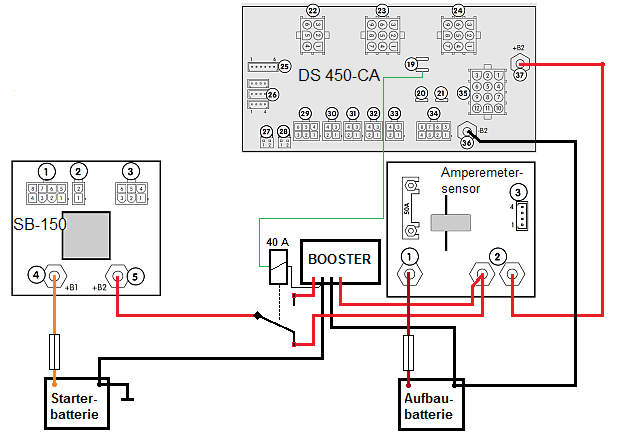 Ladebooster ohne D-plus für LiFePo4- Victron Orion-Tr Smart