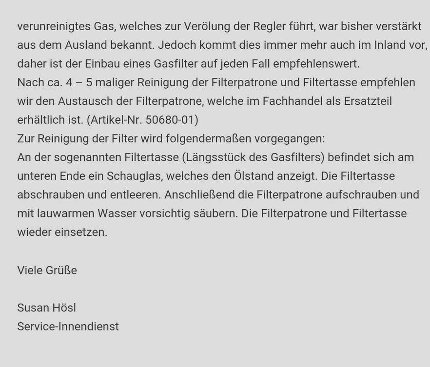Gasfilter - Wohnmobil Forum Seite 1