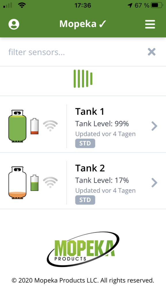 Hat schon jemand Erfahrung mit Mopeka Gas-Füllstandsensoren - Wohnmobil  Forum Seite 1