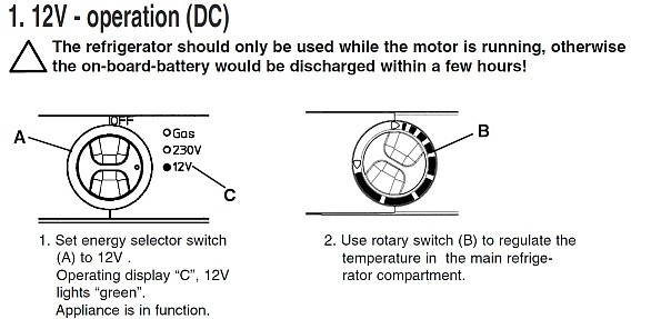 Absorber-Kühlschrank im Stand über 12V betreiben - Wohnmobil Forum Seite 1