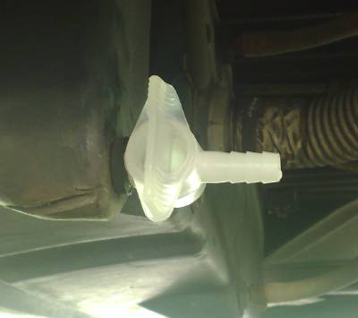 Wohnmobil Ablassventil 50mm | ABS Abwasserventil Für Wohnwagen | Schwarz Frostsicher