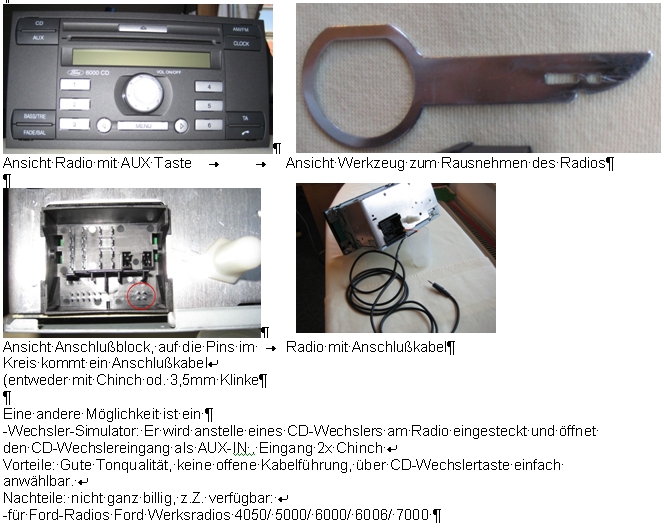 How to get code for ford 6000 cd #2